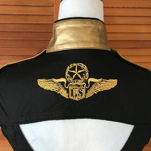 Vintage Lip Service Goth Punk Steampunk Military Cosplay Garter Tunic Dress - Picture 10 of 13